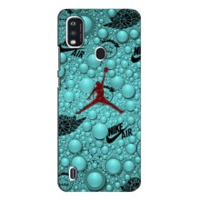 Силиконовый Чехол Nike Air Jordan на ЗТЕ Блейд А51 – Джордан Найк