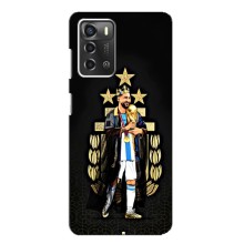 Чехлы для ZTE Blade A52 (Leo чемпион) (AlphaPrint) (Месси Король)
