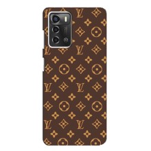 Чохли Луі Вітон для ZTE Blade A52 (AlphaPrint - LOUIS VUITTON) (фон LOUIS VUITTON)