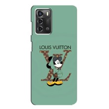 Чохли Луі Вітон для ZTE Blade A52 (AlphaPrint - LOUIS VUITTON) (Міккі Маус LV)