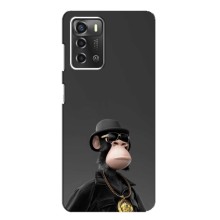 Чехлы с Обезьянами NFT для ZTE Blade A52 (AlphaPrint) (Обезьяна NFT)