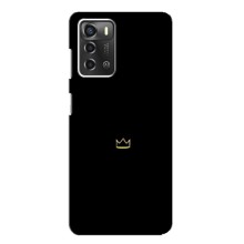 Чехол (Корона на чёрном фоне) для ЗТЕ Блейд А52 (Мини корона)