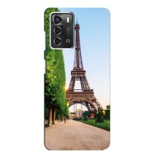 Чохол Ейфелева Вежа ZTE Blade A52 - (AlphaPrint) (Дорога до Парижу)