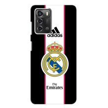 Чохол для ZTE Blade A52 з принтом – Лого Real Madrid