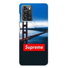 Чехол для ZTE Blade A52 с картинкой Supreme (AlphaPrint)