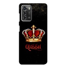 Чохол з Короною ZTE Blade A52 - (AlphaPrint) (Корона короля)
