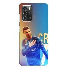 Чехол Криштиану Роналду для ZTE Blade A52 (AlphaPrint) (CR7 Real)
