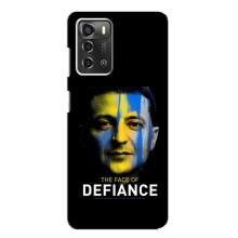 Чехол для ZTE Blade A52 (AlphaPrint - с принтом Зеленского) – В. Зеленский