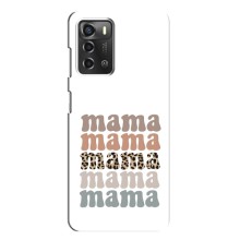 Чехлы для мамы на ZTE Blade A52 (Мама коллаж)