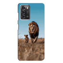 Чохол Король лев на ZTE Blade A52 (Мусафа і Сімба)