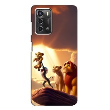 Чохол Король лев на ZTE Blade A52 (Народження Сімби)