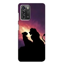 Чохол Король лев на ZTE Blade A52 (Сімба і Налу)