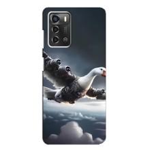 Чохол з мемом Тралалело тралала на ZTE Blade A52 – Бомбардіні гусіні