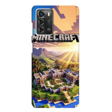 Чохол з картинками Майнкрафт для ZTE Blade A52 – Minecraft