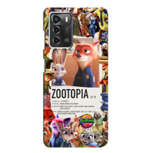 Чохол Зоотрополіс на ZTE Blade A52 – Колаж Зоо
