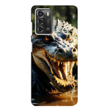 Чохол з картинкою 'Хижаки' для ZTE Blade A52 – Крокодил