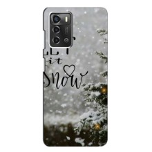 Новорічні, Святкові Чохли для ZTE Blade A52 - 2024 год – Let it snow