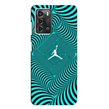 Силиконовый Чехол Nike Air Jordan на ЗТЕ Блейд А52 (Jordan)