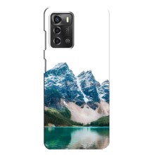 Силіконовий чохол з КАРТИНКАМИ літо для ZTE Blade A52 (AlphaPrint) (Гори)