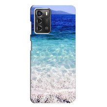 Силіконовий чохол з КАРТИНКАМИ літо для ZTE Blade A52 (AlphaPrint) (Море)