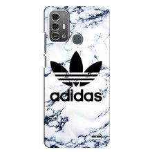 Чехлы Адидас для ZTE Blade A53 Pro (AlphaPrint) (Адидас на мраморе)