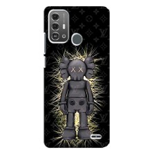 Чехлы для ZTE Blade A53 Pro - Bearbrick Louis Vuitton (PREMIUMPrint) (Bearbrick LV)