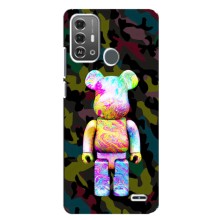 Чехлы для ZTE Blade A53 Pro - Bearbrick Louis Vuitton (PREMIUMPrint) (Яркий Bearbrick)