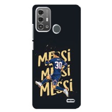 Чехлы для ZTE Blade A53 Pro (Leo чемпион) (AlphaPrint) (Messi ПСЖ)