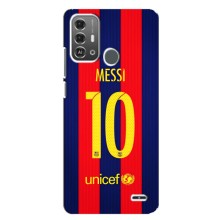 Чехлы Месси для ZTE Blade A53 Pro (AlphaPrint) – Messi Barca 10