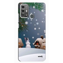 Чехлы на Новый Год ZTE Blade A53 Pro (Зима)