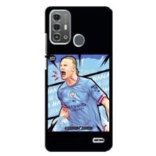 Чехлы с футболистом Ерлинг Холанд для ZTE Blade A53 Pro (AlphaPrint) (гол Эрлинг Холланд)