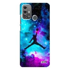 Чехлы для ZTE Blade A53 Pro - с картинкой JORDAN (AlphaPrint) (Яркий Джордан)