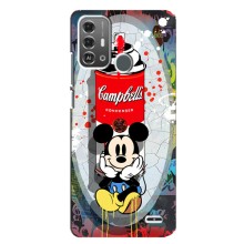 Чехол Disney Mouse ZTE Blade A53 Pro (PREMIUMPrint) (Американский Маус)