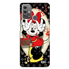 Чехол Disney Mouse ZTE Blade A53 Pro (PREMIUMPrint) (Минни peace)