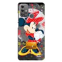 Чехол Disney Mouse ZTE Blade A53 Pro (PREMIUMPrint) (Minni с бантиком)