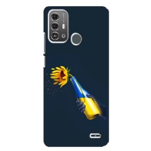 Чехол для Патриота Украины ZTE Blade A53 Pro - (AlphaPrint) (Коктейль молотова)