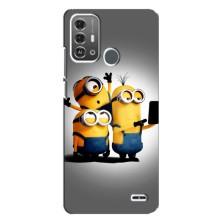 Чохол для дитини на ZTE Blade А53 Pro (VPrint) – Три посіпаки