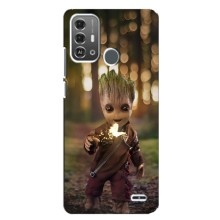 Чехол МАРВЕЛ для ЗТЕ Блейд А53 Про (AlphaPrint) – I am Groot