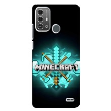 Чехол майнкрафт для ZTE Blade A53 Pro – MineCraft 2