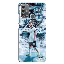 Чехол Месси футболист для ZTE Blade A53 Pro – Месси в Аргентине