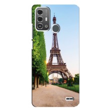 Чехол Эйфелева Башня для ZTE Blade A53 Pro - (AlphaPrint) (Дорога в Париж)