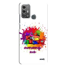 Чехол Амонг Ас для ZTE Blade A53 Pro (AlphaPrint) – Яркий АмонгАс