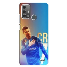 Чехол Криштиану Роналду для ZTE Blade A53 Pro (AlphaPrint) – CR7 Real