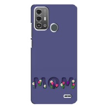 Чехлы для мамы на ZTE Blade A53 Pro (Мама в цветах)