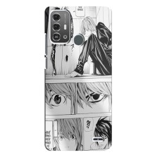 Чехол с символикой Аниме для ZTE Blade A53 Pro (Коллаж Ягами)