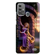 Чехол Рапунцель для ZTE Blade A53 Pro (Рапунцель на башне)