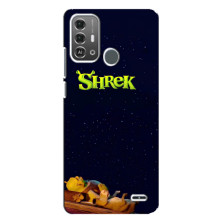Чохол з мультфільмом Шрек на ZTE Blade A53 Pro – Шрек лого