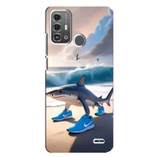 Чохол з мемом Тралалело тралала на ZTE Blade A53 Pro (Тралалело тралала)