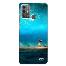 Чехол с мультфильмом Моана ZTE Blade A53 Pro (Моана)