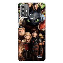 Чохол як приборкати дракона на ZTE Blade A53 Pro – Персонажі дракона